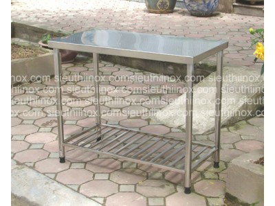 Bàn chặt inox KT 1000x500