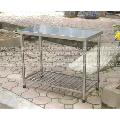 Bàn chặt inox KT 1000x500 Bàn chặt inox KT 1000x500