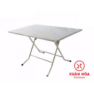 Bàn xếp inox Xuân Hoà 1140x700, 304 Bàn xếp inox Xuân Hoà 1140x700, 304