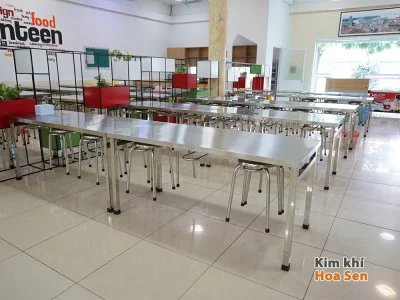 Bàn inox: một số hình ảnh xuất xưởng