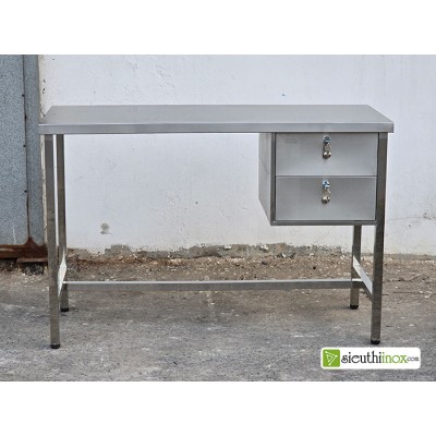 Bàn inox có ngăn kéo Bàn inox có ngăn kéo