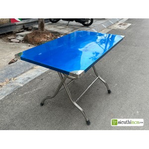 Bàn xếp inox 1200x700 inox 304