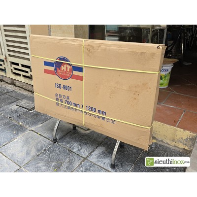 Bàn xếp 1200x700, Hwata, inox 304 Bàn xếp 1200x700, Hwata, inox 304