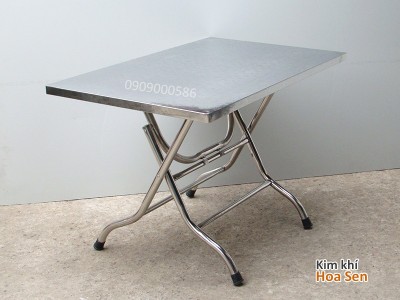 Stainless steel table 1200x700 flower