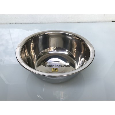 Bát inox sâu lòng HPT các kích cỡ Bát inox sâu lòng HPT các kích cỡ