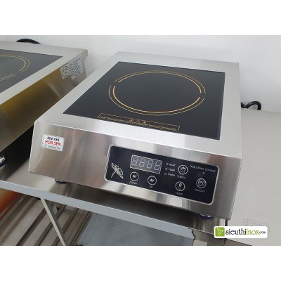 Bếp từ công nghiệp 3.5Kw loại mặt phẳng để bàn nhỏ gọn