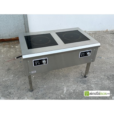 Bếp từ đôi công nghiệp loại 5kw *2