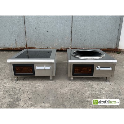 Bếp từ công nghiệp để bàn 8kw, lõm và phẳng Bếp từ công nghiệp để bàn 8kw, lõm và phẳng