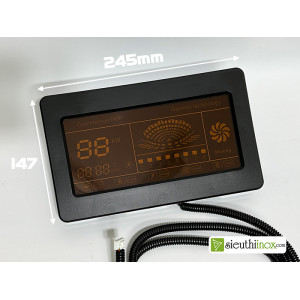 Màn hình hiển thị công suất bếp từ công nghiệp