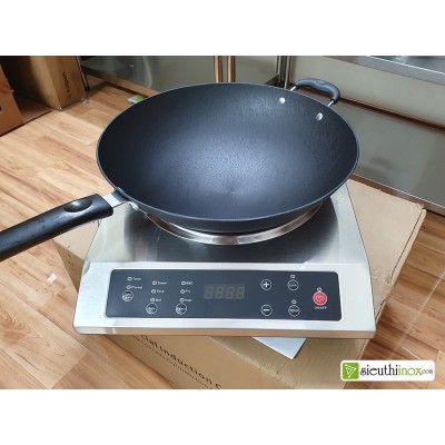 Bếp từ công nghiệp 3.5kw mặt lõm giá tốt