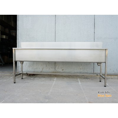 Máng rửa tay inox dài 1.5m; 2m