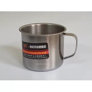 Ca uống nước inox 304, không viền mép