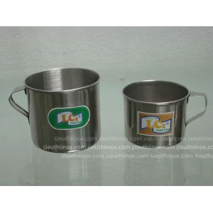 Ca inox, cốc inox, cốc uống nước bằng inox 304