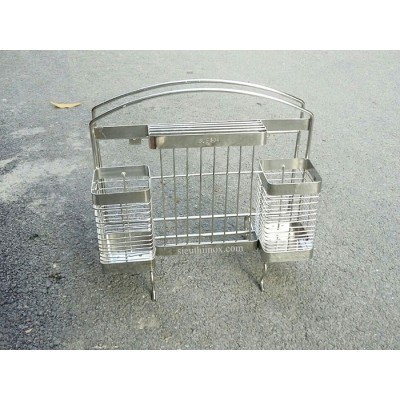 Giá để dao thớt đôi inox 304 Giá để dao thớt đôi inox 304