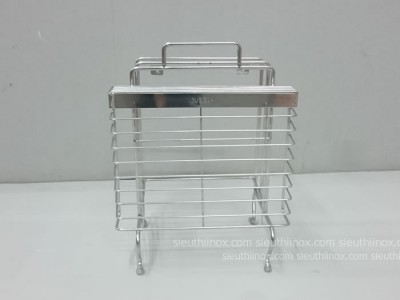 Giá để dao thớt đôi inox 304