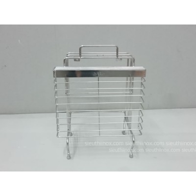 Giá để dao thớt đôi inox 304 Giá để dao thớt đôi inox 304