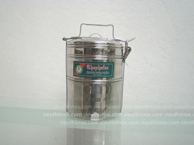 Cặp lồng inox 3 ngăn 14cm