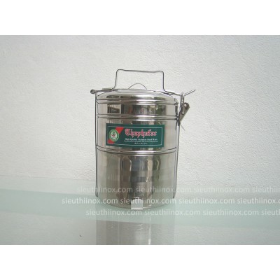 Cặp lồng inox 3 ngăn 14cm