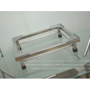 Chân máy giặt inox