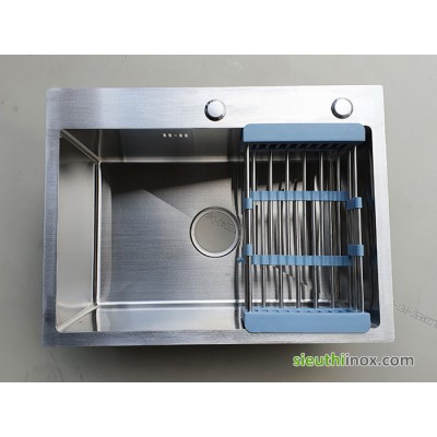 Chậu rửa bát inox 1 hố 6045