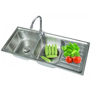 Chậu rửa bát 2 hố 1 bàn 10545R Chậu rửa bát 2 hố 1 bàn 10545R