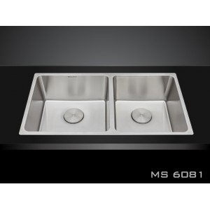 Chậu rửa bát chén 2 hố MS 6081 Malloca Chậu rửa bát chén 2 hố MS 6081 Malloca