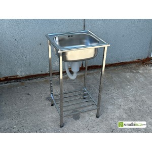 Chậu rửa 1 hố có chân, A4C Chậu rửa 1 hố có chân, A4C