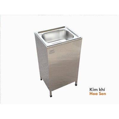 Chậu rửa tay inox có quây 4236Q Chậu rửa tay inox có quây 4236Q