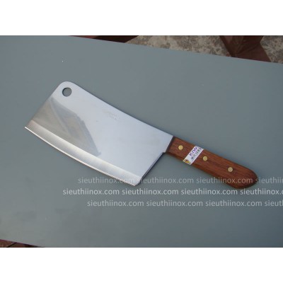 Dao inox bản to Kiwi Thái Lan 850 cán gỗ Dao inox bản to Kiwi Thái Lan 850 cán gỗ