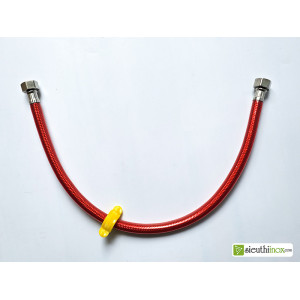 Dây cấp nước dài 60cm, nối vòi ren 21