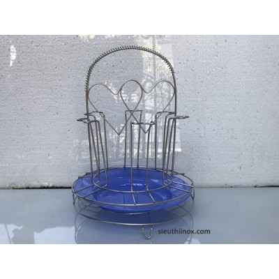 Cắm ly, úp cốc inox tròn HD Cắm ly, úp cốc inox tròn HD