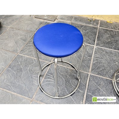 Ghế inox chân vòng bọc nệm GD05 Ghế inox chân vòng bọc nệm GD05