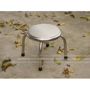 Ghế đẩu inox cao 25cm Ghế đẩu inox cao 25cm