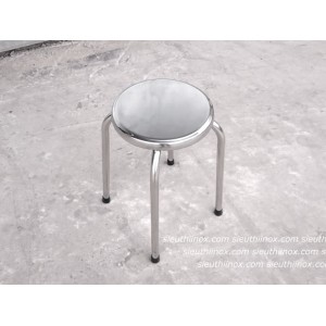 Ghế đôn inox mặt trơn GD22T Ghế đôn inox mặt trơn GD22T