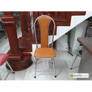 Ghế xếp inox K02 màu vàng Ghế xếp inox K02 màu vàng