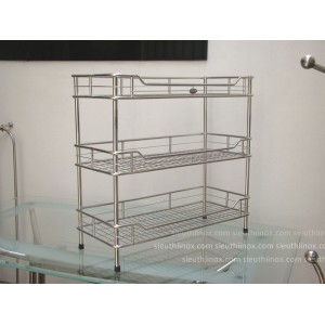 Kệ inox 3 tầng , 3T-40cm Kệ inox 3 tầng , 3T-40cm