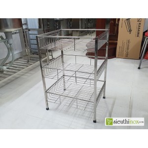 Kệ nan dây 3 tầng đa năng Kệ nan dây 3 tầng đa năng