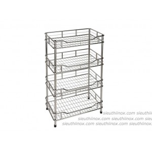 Giá để bát đĩa, 4 tầng loại lớn, 4T-40D Giá để bát đĩa, 4 tầng loại lớn, 4T-40D