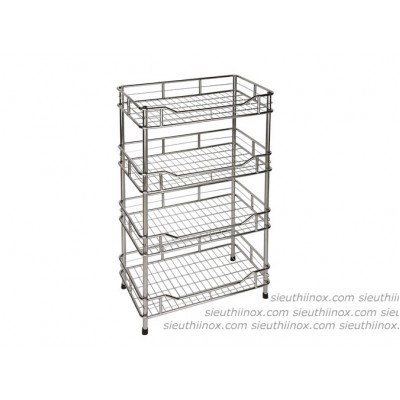 Giá để bát đĩa, 4 tầng loại lớn, 4T-40D Giá để bát đĩa, 4 tầng loại lớn, 4T-40D