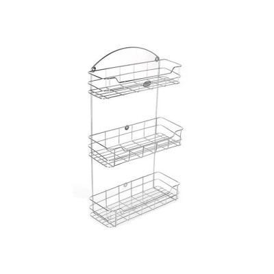 Kệ gia vị inox treo tường 3 tầng