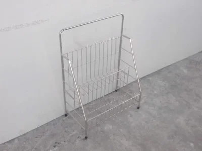 Kệ inox để gia vị, kệ để chai lọ