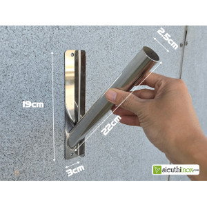 Giá cắm cờ, treo cờ tổ quốc, D25 Giá cắm cờ, treo cờ tổ quốc, D25