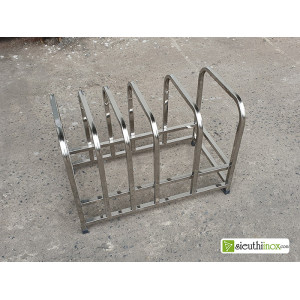 Giá inox để 5 thớt Giá inox để 5 thớt