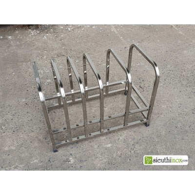 Giá inox để 5 thớt Giá inox để 5 thớt