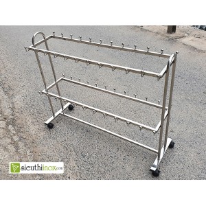 Giá treo khăn 48 móc dùng trong lớp học Giá treo khăn 48 móc dùng trong lớp học