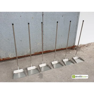 Hót rác inox cán dài - hr-2523D