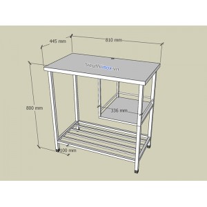 Kệ để bếp ga inox BG8145