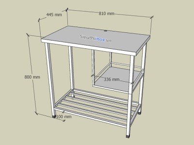 Kệ để bếp ga inox BG8145