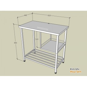 Kệ inox để bếp ga BG8145, inox 304 Kệ inox để bếp ga BG8145, inox 304