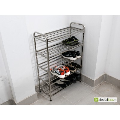Kệ để giày dép 5 tầng 60cm nan ống